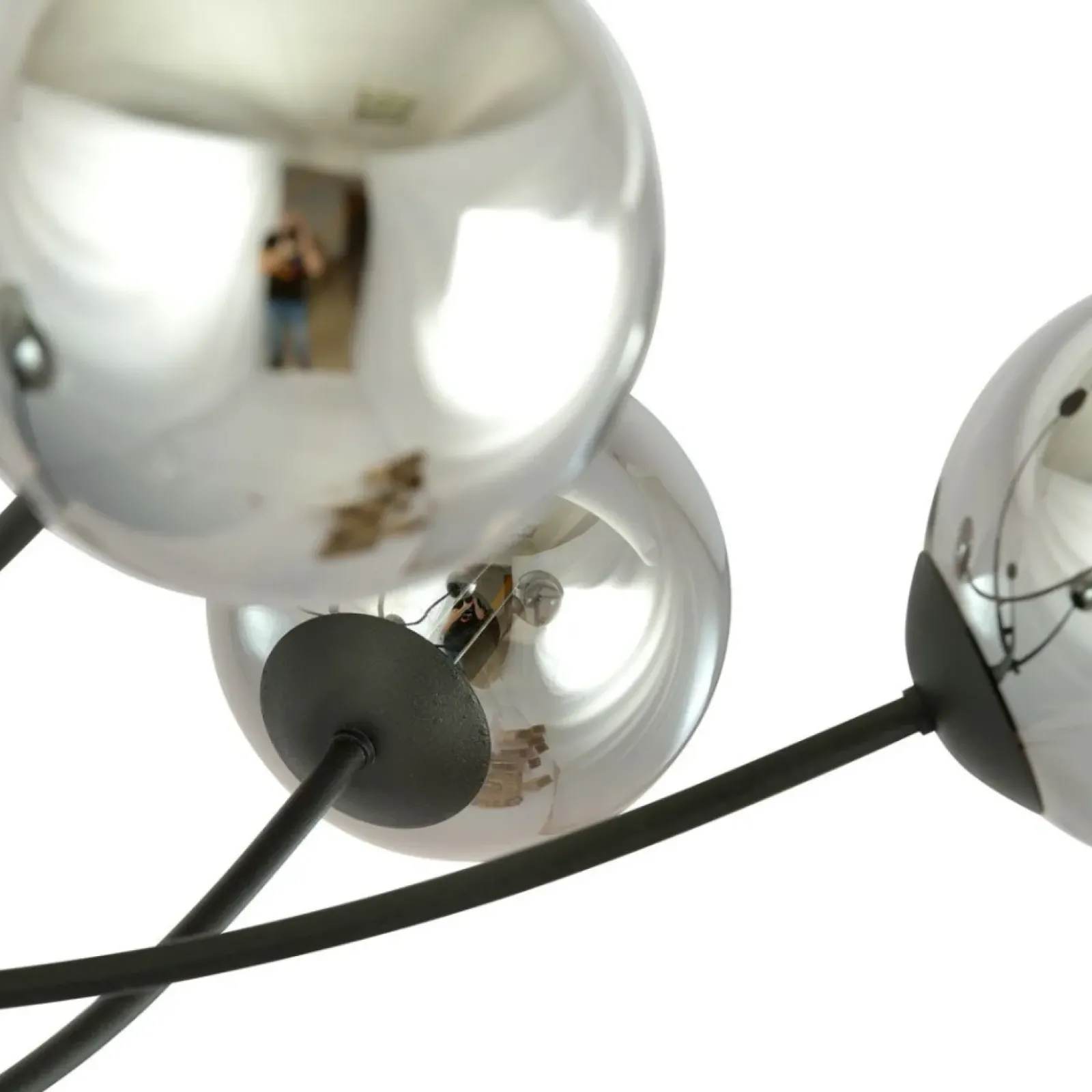 Sklep Kaja Rozłożysta, industrialna lampa wisząca do salonu 1100/6 HUNTER | Kaja Shop