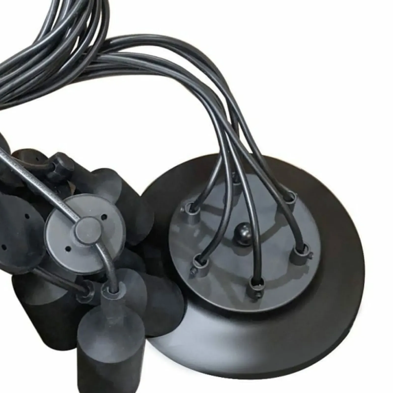 Sklep Kaja Rozłożysta lampa pająk do salonu ABR-SPIDER-6XE27 SPIDER | Kaja czarny Store
