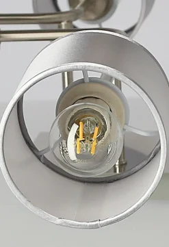 Sklep Kaja Rozłożysta lampa sufitowa do salonu 36-70708 SAX | Kaja Oświetlenie satyna Outlet