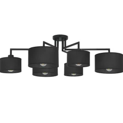Sklep Kaja Rozłożysta lampa sufitowa do salonu K-4321 SIMONE BLACK | Kaja czarny Cheap