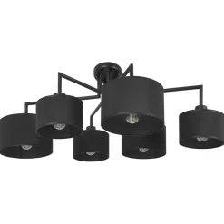Sklep Kaja Rozłożysta lampa sufitowa do salonu K-4321 SIMONE BLACK | Kaja czarny Cheap
