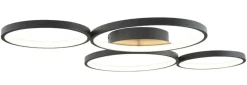 Sklep Kaja Rozłożysta lampa sufitowa, obręcze MX C0200 VELVET | Kaja Oświetlenie* Plafony Nowoczesne|Lampy Led
