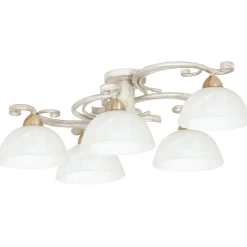Sklep Kaja Rozłożysta lampa sufitowa w kolorze kremowym LX 5972 AURORA | Kaja* Randole Tradycyjne