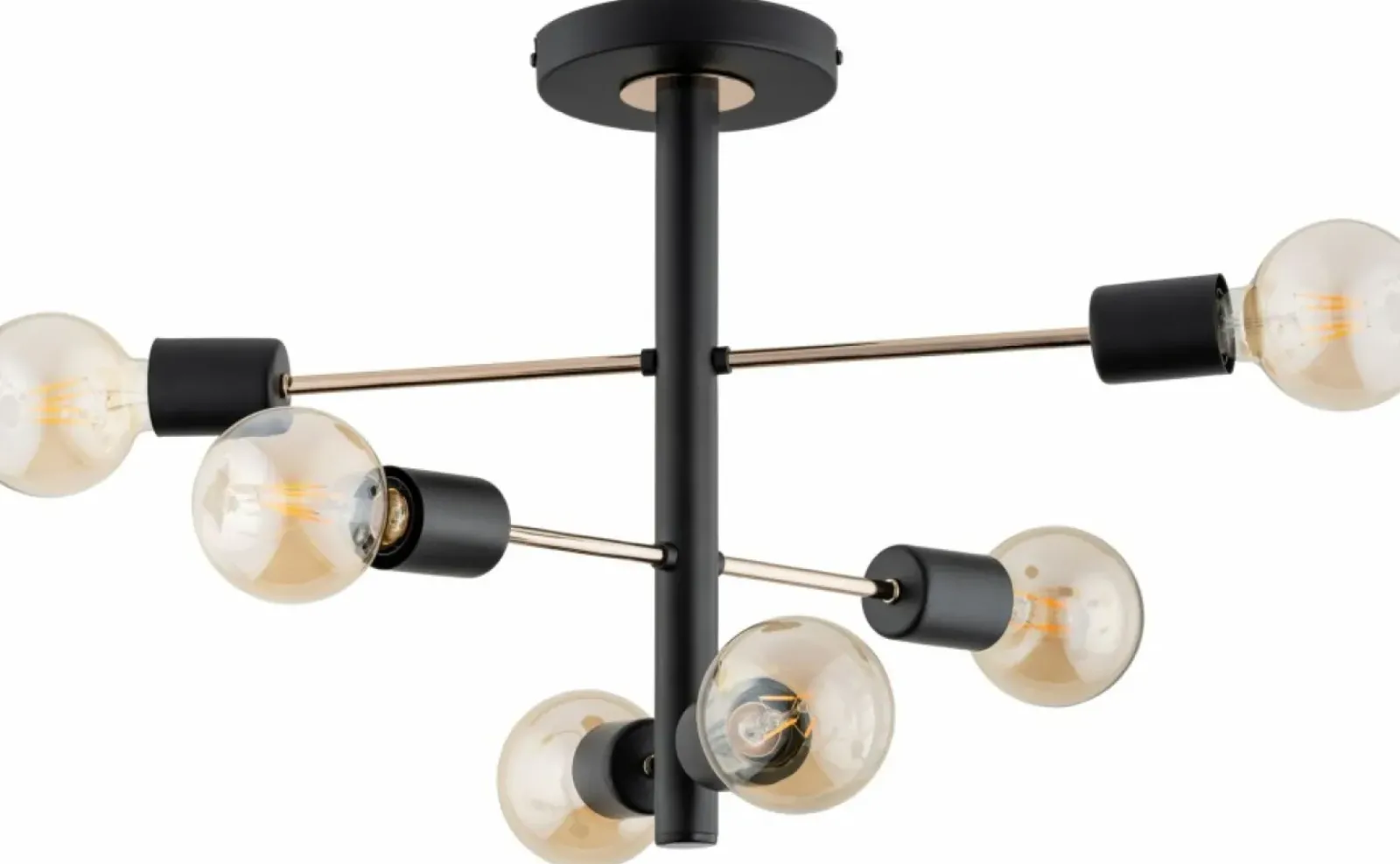 Sklep Kaja Rozłożysta lampa sufitowa ze złotymi elementami AL 63184 z serii BRISK New
