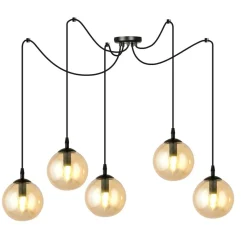 Sklep Kaja Rozłożysta lampa wisząca z regulacją wysokości 938/5 | Kaja Fashion
