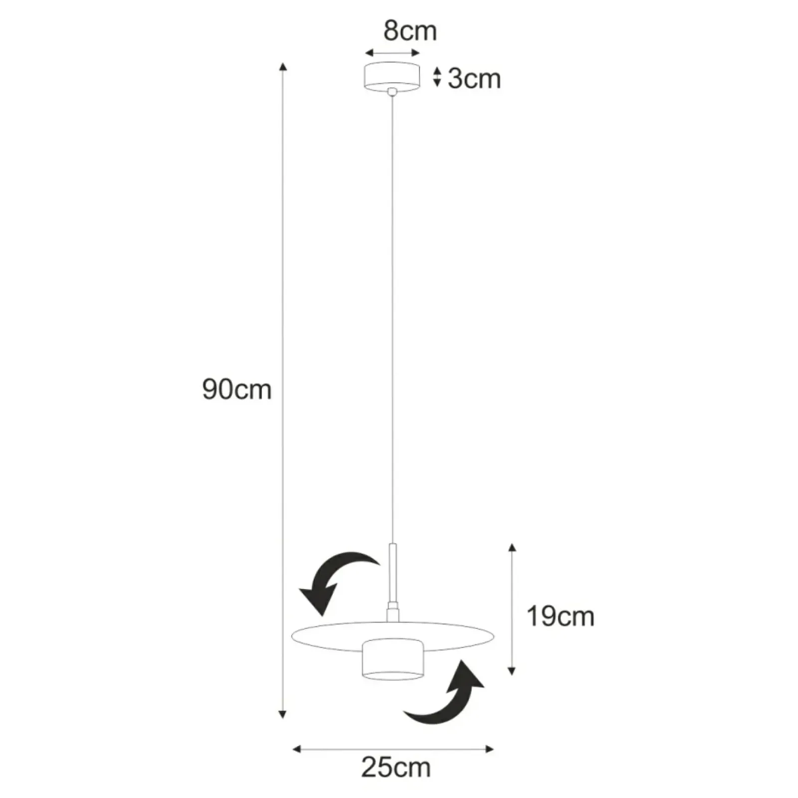 Sklep Kaja Ruchoma lampa wisząca na żarówkę GX53 K-5456 z serii BURGAS Cheap