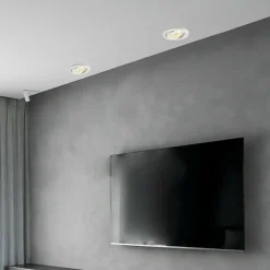 Sklep Kaja Ruchome, białe oczko GU10 LP-440/1RS WH MOVABLE LAGOS | Kaja* Oprawy Podtynkowe