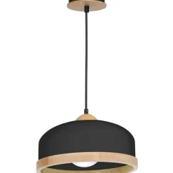 Sklep Kaja Rustykalna, czarno-brązowa lampa wisząca MLP8851 STUDIO | Kaja Best Sale