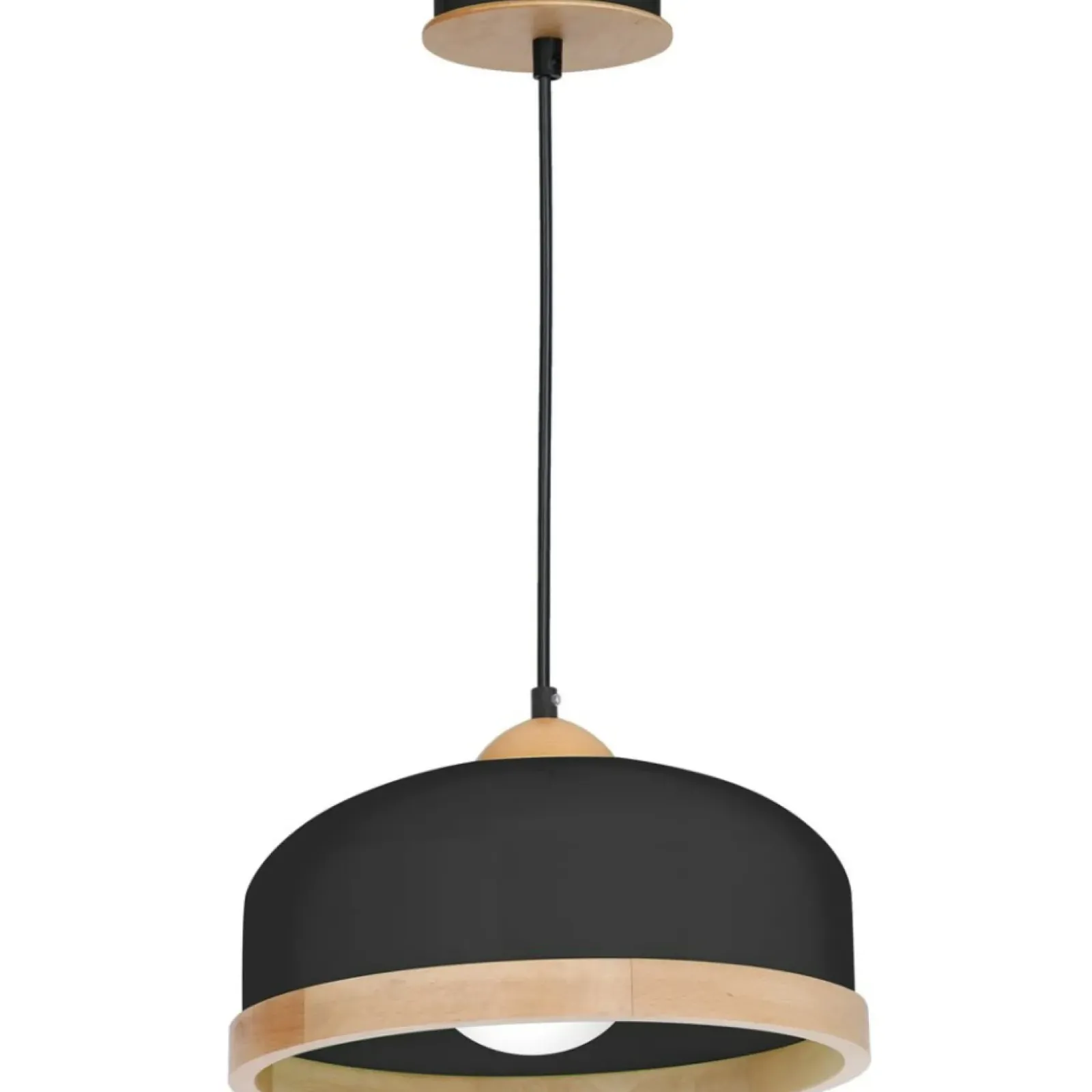 Sklep Kaja Rustykalna, czarno-brązowa lampa wisząca MLP8851 STUDIO | Kaja Best Sale