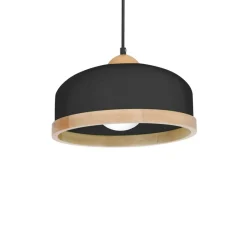 Sklep Kaja Rustykalna, czarno-brązowa lampa wisząca MLP8851 STUDIO | Kaja Best Sale
