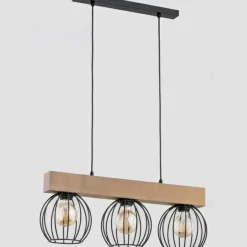 Sklep Kaja Rustykalna lampa wisząca do oświetlenia stołu AL 27803 ARIZAN | Kaja Discount