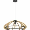 Sklep Kaja Rustykalna lampa wisząca, drewniany abażur LX 9993 OREBO | Kaja Outlet