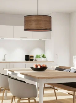 Sklep Kaja Rustykalna lampa wisząca, motyw drewna 31-18403 LEGNO | Kaja Outlet