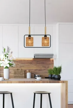 Sklep Kaja Rustykalna lampa wisząca nad stół 32-26774 CROWN | Kaja Oświetlenie Outlet