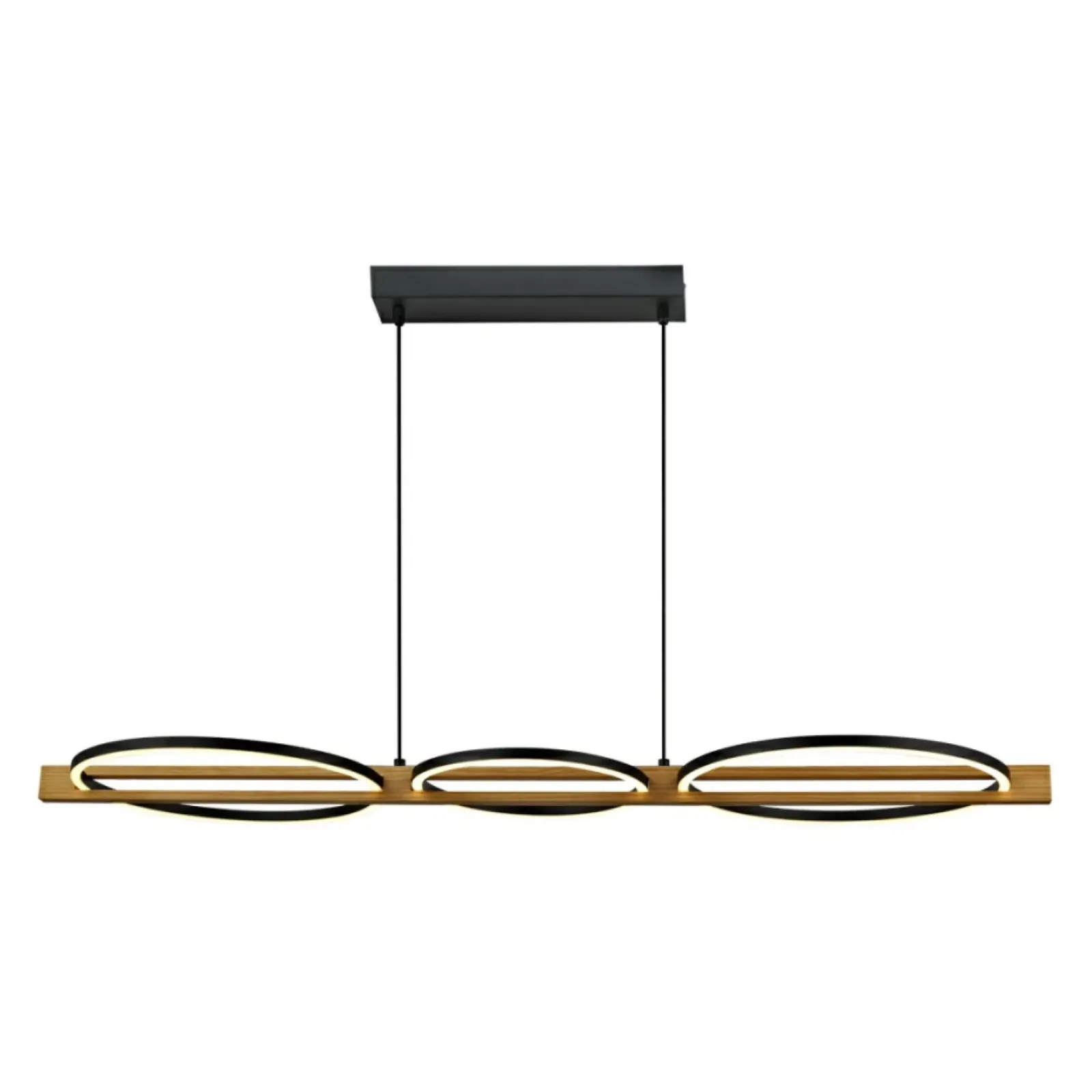 Sklep Kaja Rustykalna, ledowa lampa wisząca PND-55362-40W-WO NATANO | Kaja Cheap