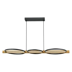 Sklep Kaja Rustykalna, ledowa lampa wisząca PND-55362-40W-WO NATANO | Kaja Cheap