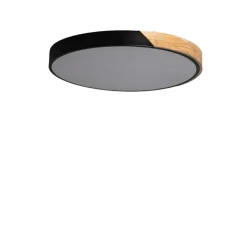 Sklep Kaja Rustykalny plafon LED do sypialni ⌀50cm ABR-PLOG-C-40W LAGIO | Kaja* Lampy Led|Plafony Nowoczesne