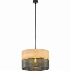 Sklep Kaja Rustykalny, regulowany zwis z abażurem boho TK 4799 z serii NICOL Sale