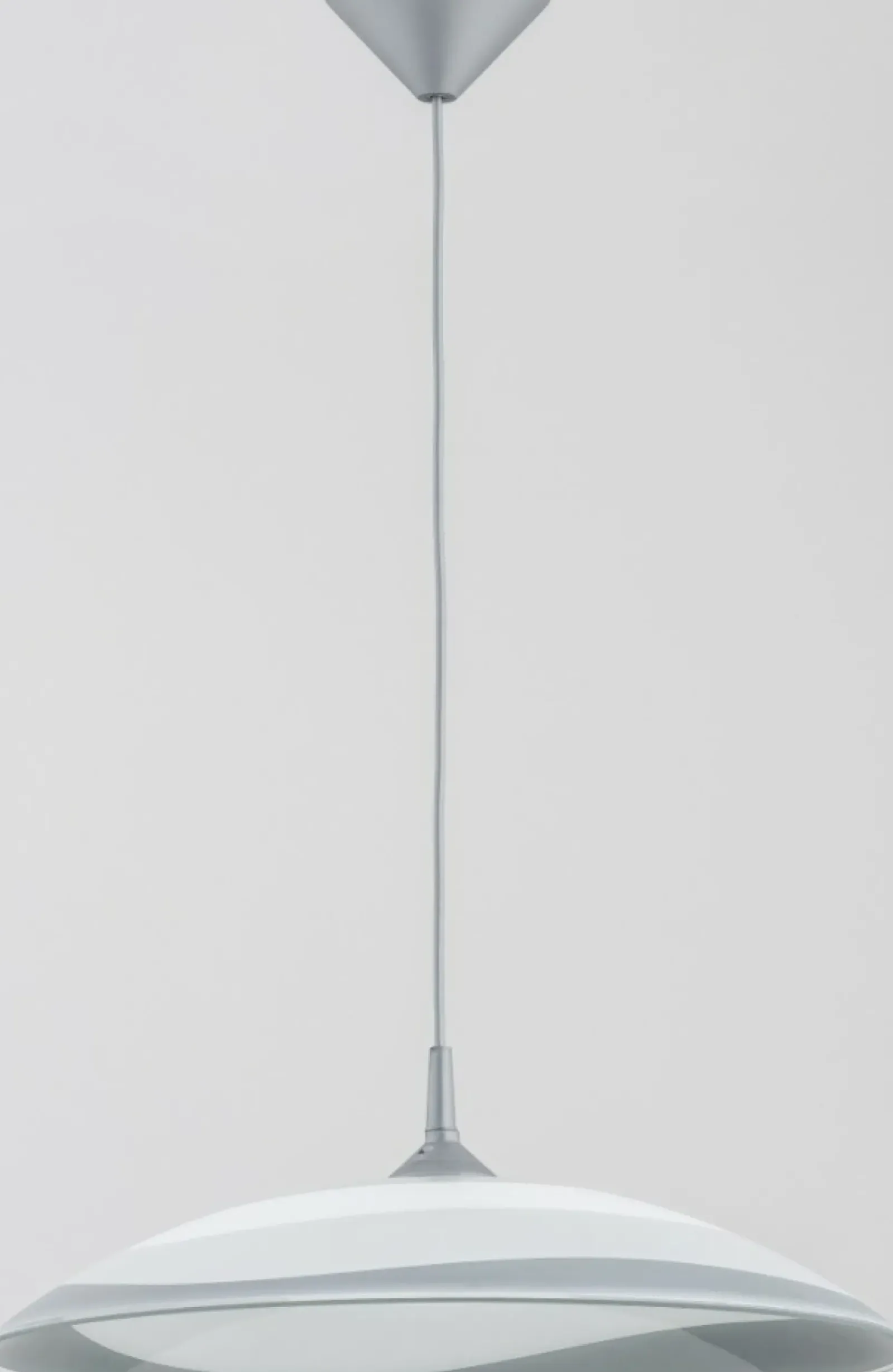 Sklep Kaja Satynowa lampa wisząca z szerokim kloszem AL 60594 | Kaja Shop