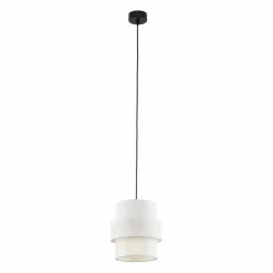 Sklep Kaja Smukła, abażurowa lampa wisząca TK 5094 CALISTO WHITE | Kaja Cheap