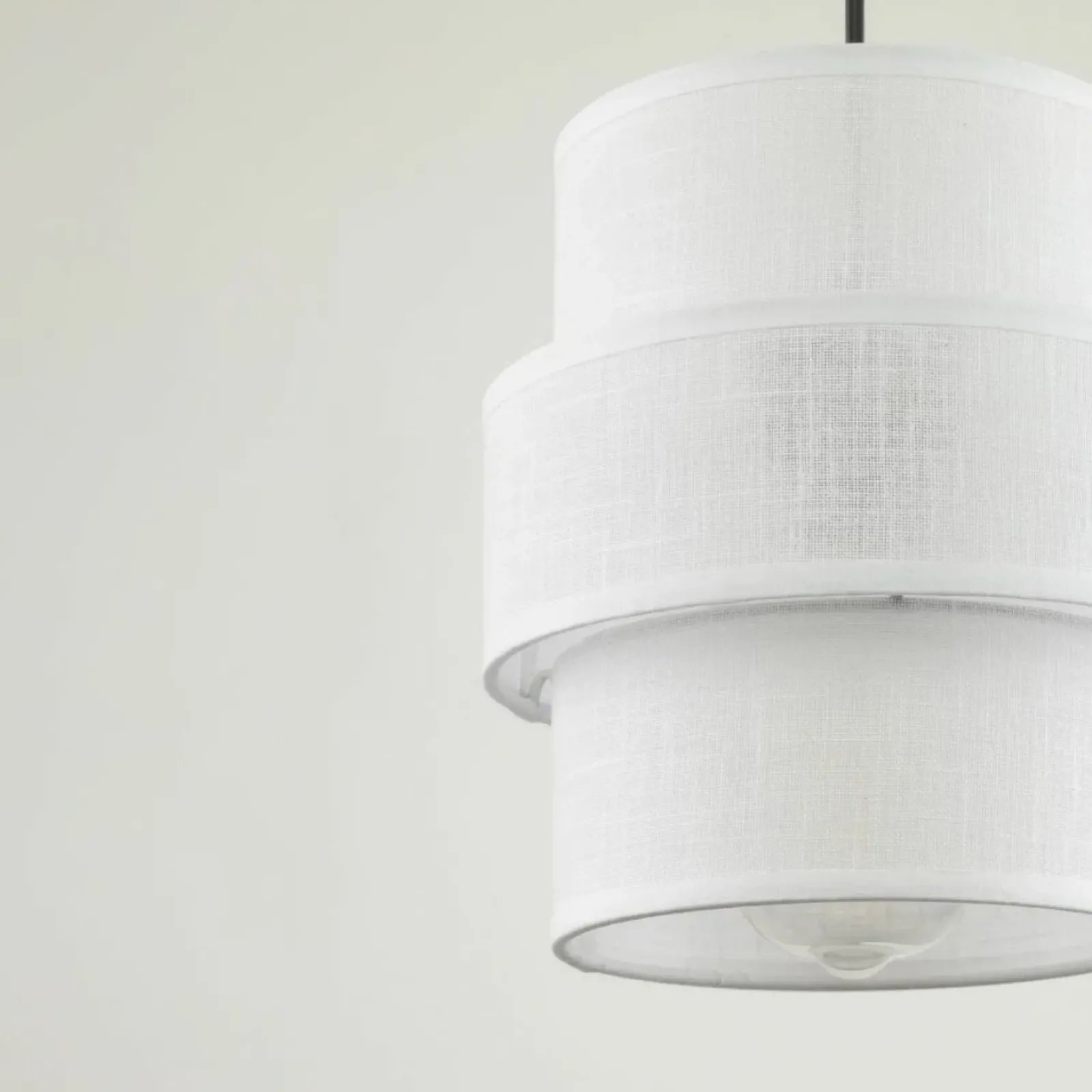 Sklep Kaja Smukła, abażurowa lampa wisząca TK 5094 CALISTO WHITE | Kaja Cheap