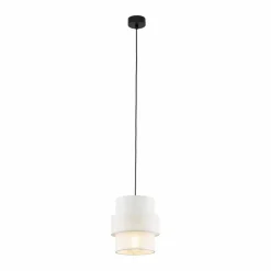 Sklep Kaja Smukła, abażurowa lampa wisząca TK 5094 CALISTO WHITE | Kaja Cheap