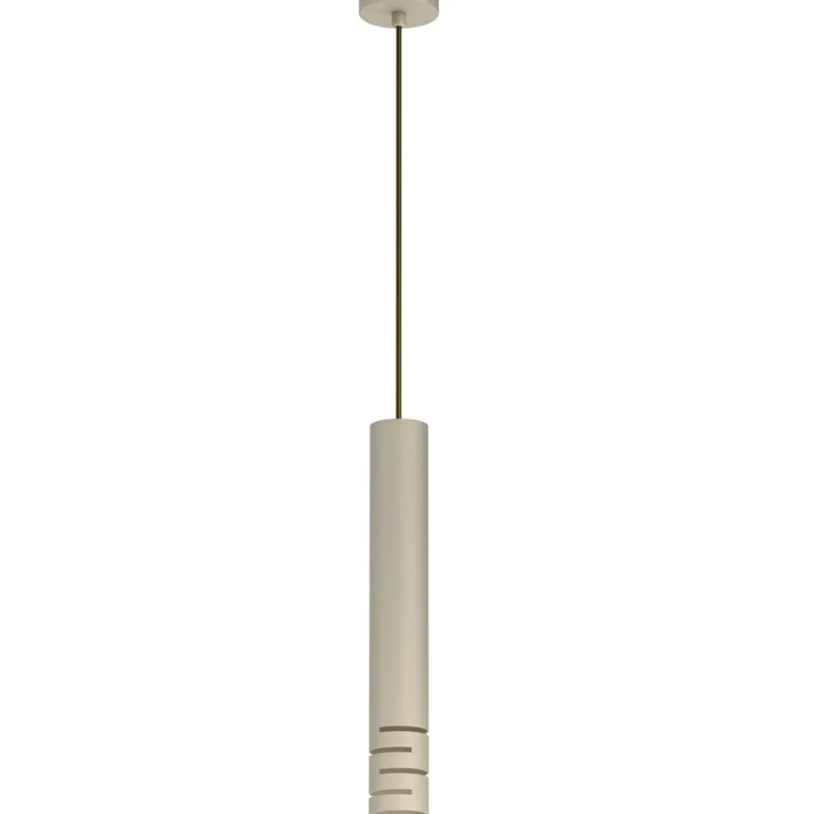 Sklep Kaja Smukła, beżowa lampa wisząca tuba LX 5761 TIBIA STRIPE | Kaja Best