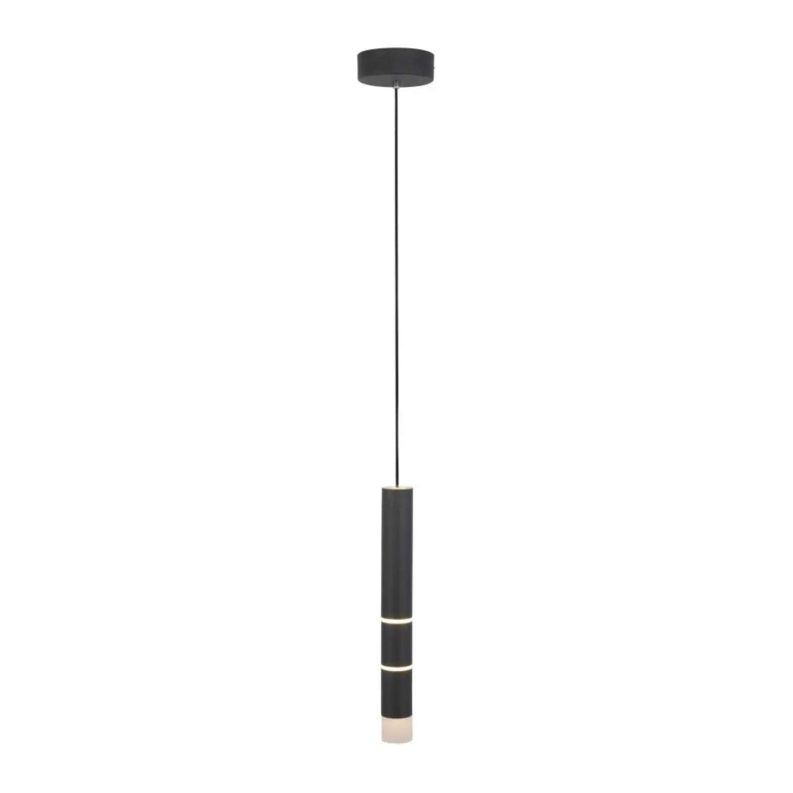 Sklep Kaja Smukła, ledowa lampa wisząca do sypialni 2211-18 PURE-VEGA | Kaja czarny Shop