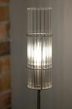 Sklep Kaja Smukła, minimalistyczna lampka stołowa do salonu 108557 z serii TUBO* Nowoczesne Lampki Stołowe