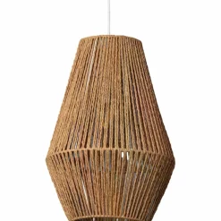 Sklep Kaja Smukła, naturalna lampa do sypialni ABR-LW12-BH-E27 BOHO | Kaja brązowy Best Sale
