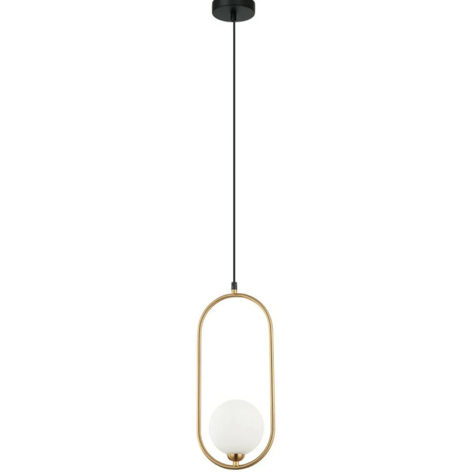 Sklep Kaja Smukła, pionowa, złota lampa wisząca PND-3965-1-BRO z serii LUPUS Flash Sale