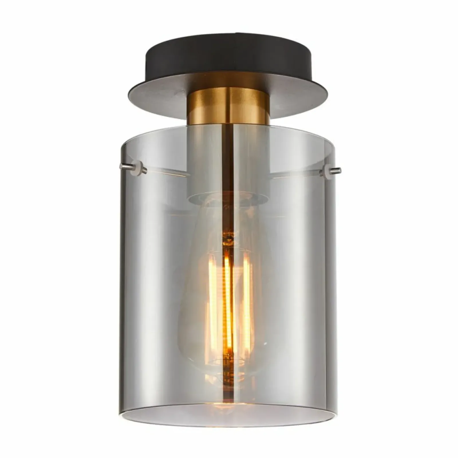 Sklep Kaja Smukła, pojedyncza lampa sufitowa SPL-5581-1SC-BRO-SG SARDO | Kaja Clearance