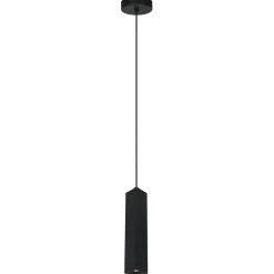 Sklep Kaja Smukła, pojedyncza lampa wisząca PND-37492-1-BK TECNO | Kaja Sale