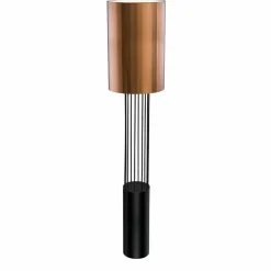 Sklep Kaja Smukła, wysoka lampa podłogowa - miedź 185cm ANT 9475 IHI | Kaja* Lampy Podłogowe Z Abażurem