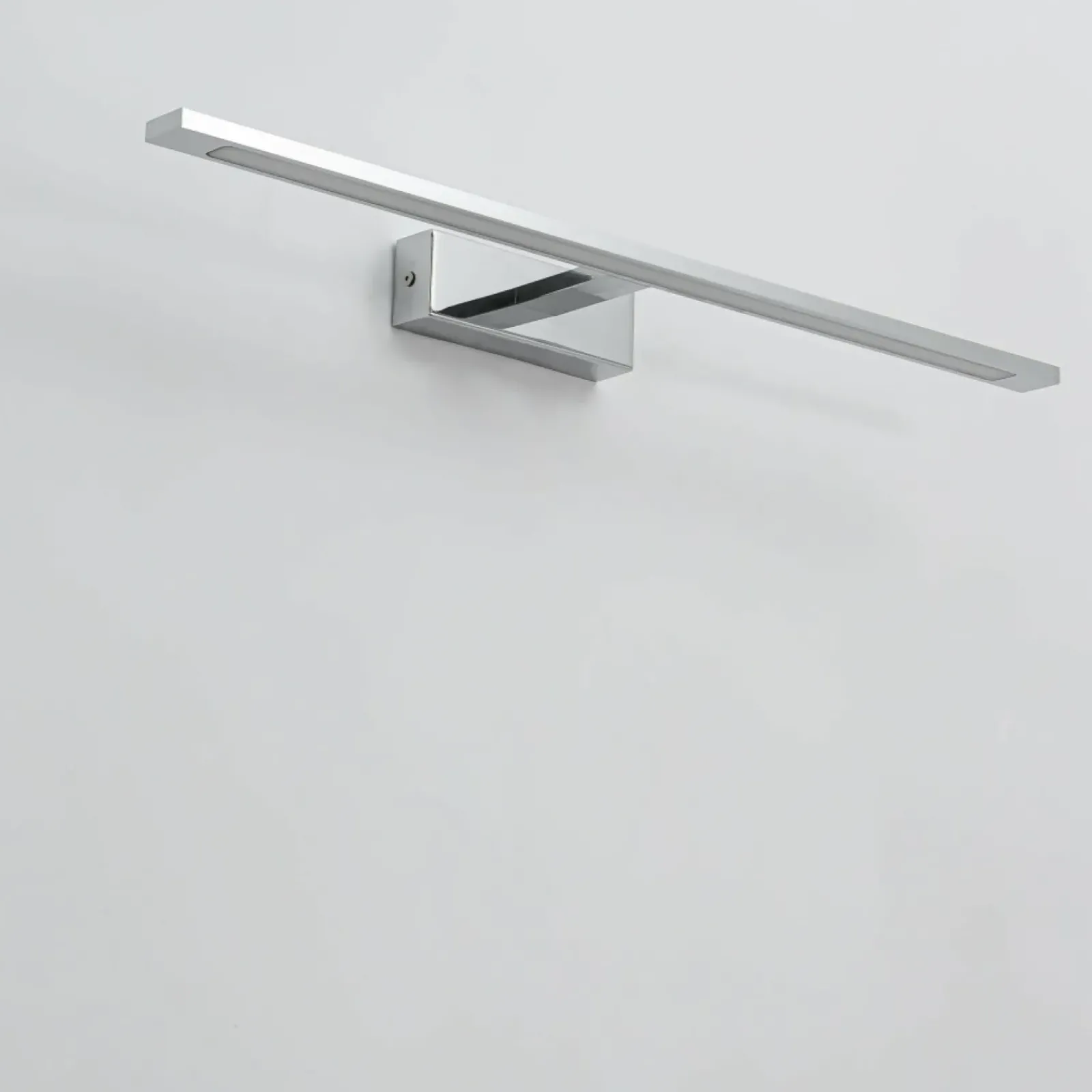 Sklep Kaja Srebrna lampa ścienna 62cm LED 4000K GS-LWB-20W CH ISLA | Kaja* Lampy Led