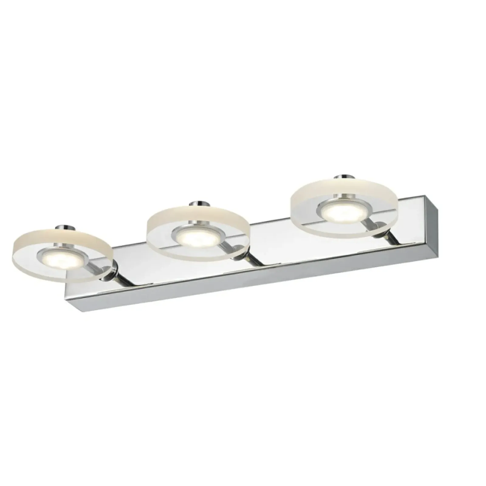 Sklep Kaja Srebrna lampa ścienna nad lustro MB1225/3 HARMONY | Kaja Oświetlenie* Lampy Led