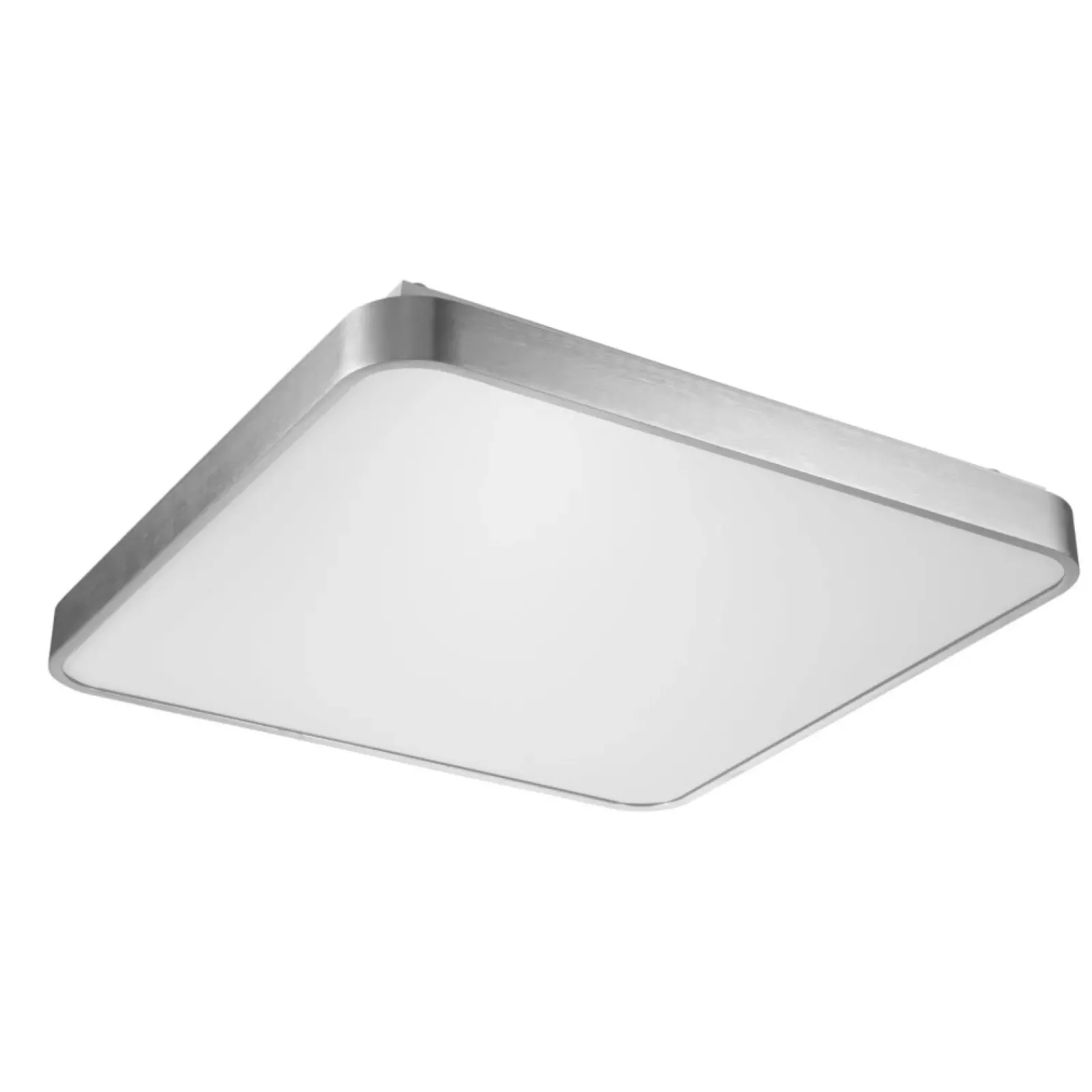 Sklep Kaja Srebrna lampa na bazie kwadratu LED 12100005-SL SIERRA | Kaja* Lampy Led|Plafony Nowoczesne