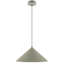 Sklep Kaja Srebrna lampa, stożkowy klosz MOD167PL-01BG z serii BASIC COLORS Discount