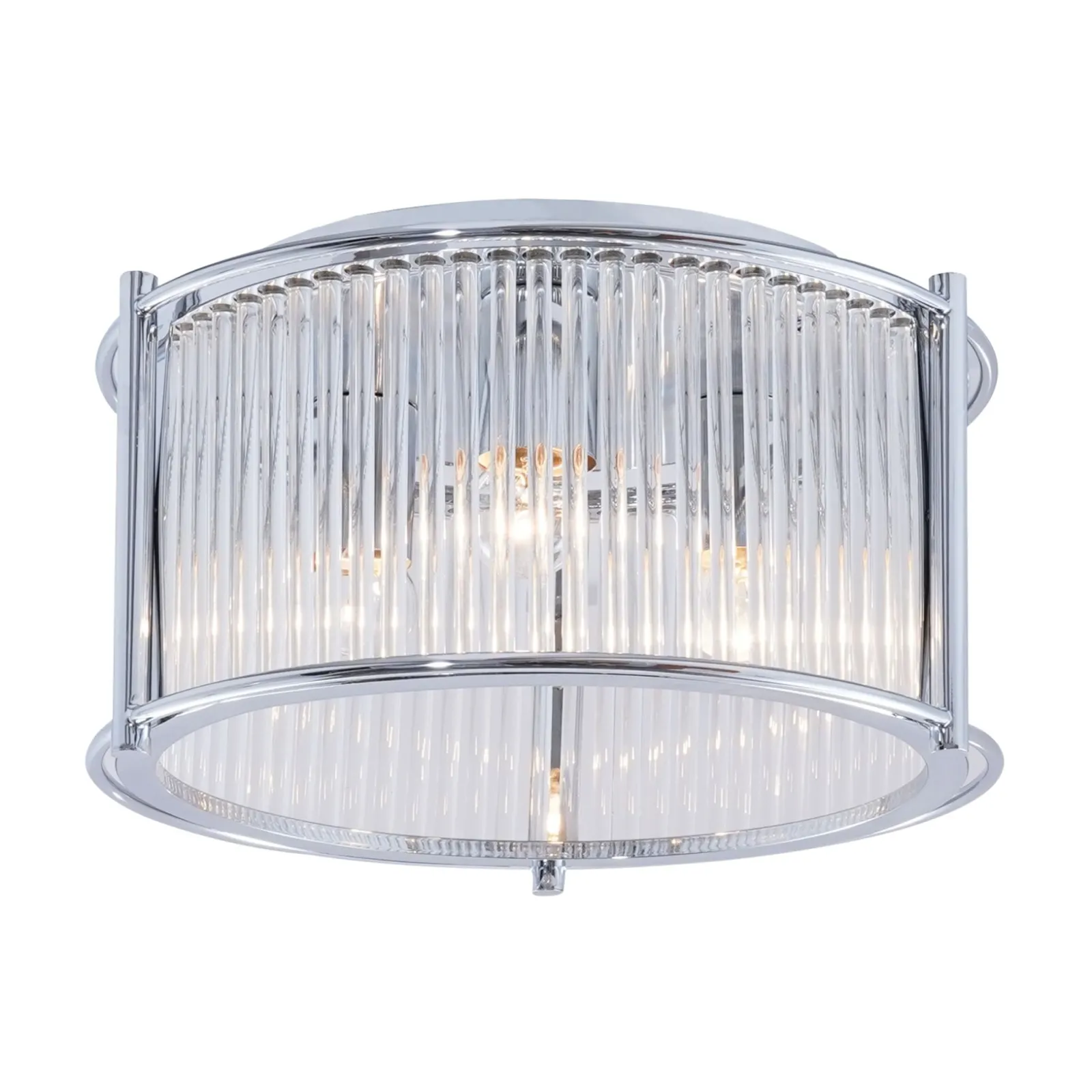 Sklep Kaja Srebrna lampa sufitowa do sypialni 2200131M MARMO | Kaja Oświetlenie* Plafony Nowoczesne