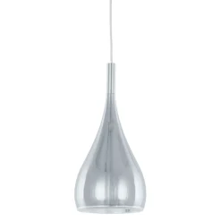 Sklep Kaja Srebrna lampa wisząca łezka MA01986C-001 CH ANON | Kaja Oświetlenie Best