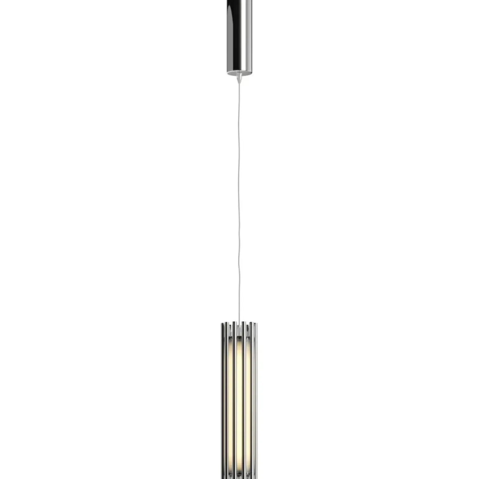 Sklep Kaja Srebrna lampa wisząca, wbudowany LED MOD410PL-L12CH3K z serii SONATA chrom Store