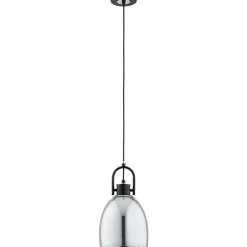 Sklep Kaja Srebrna lampa wisząca z pojedynczym kloszem AL 61336 z serii SODA Cheap