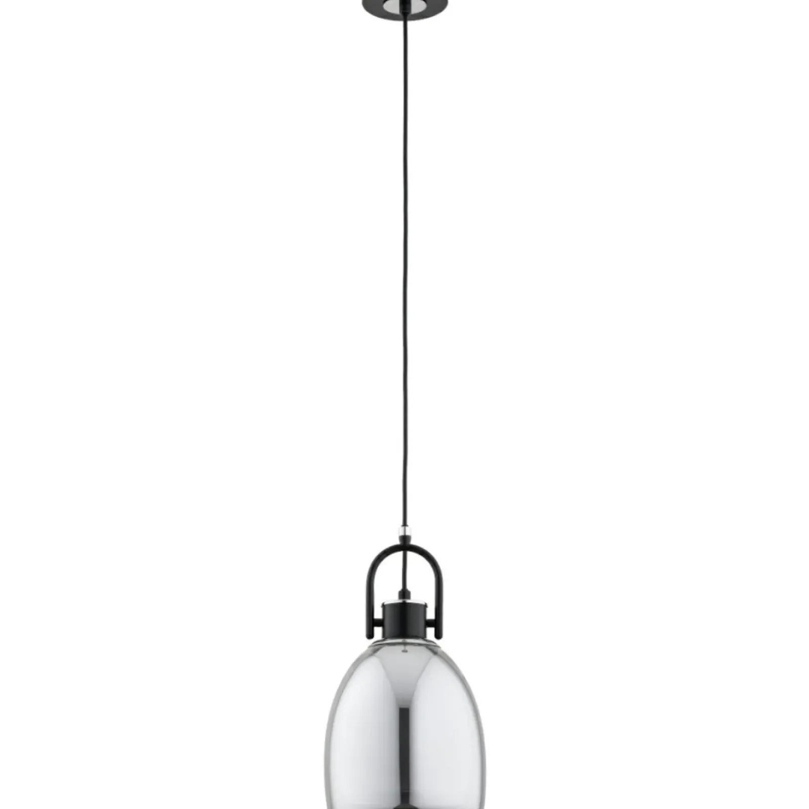 Sklep Kaja Srebrna lampa wisząca z pojedynczym kloszem AL 61336 z serii SODA Cheap