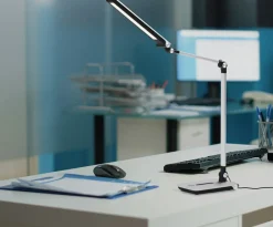 Sklep Kaja Srebrna, regulowana lampka biurkowa K-BL1121 z serii RICO* Lampki Biurkowe|Lampy Led