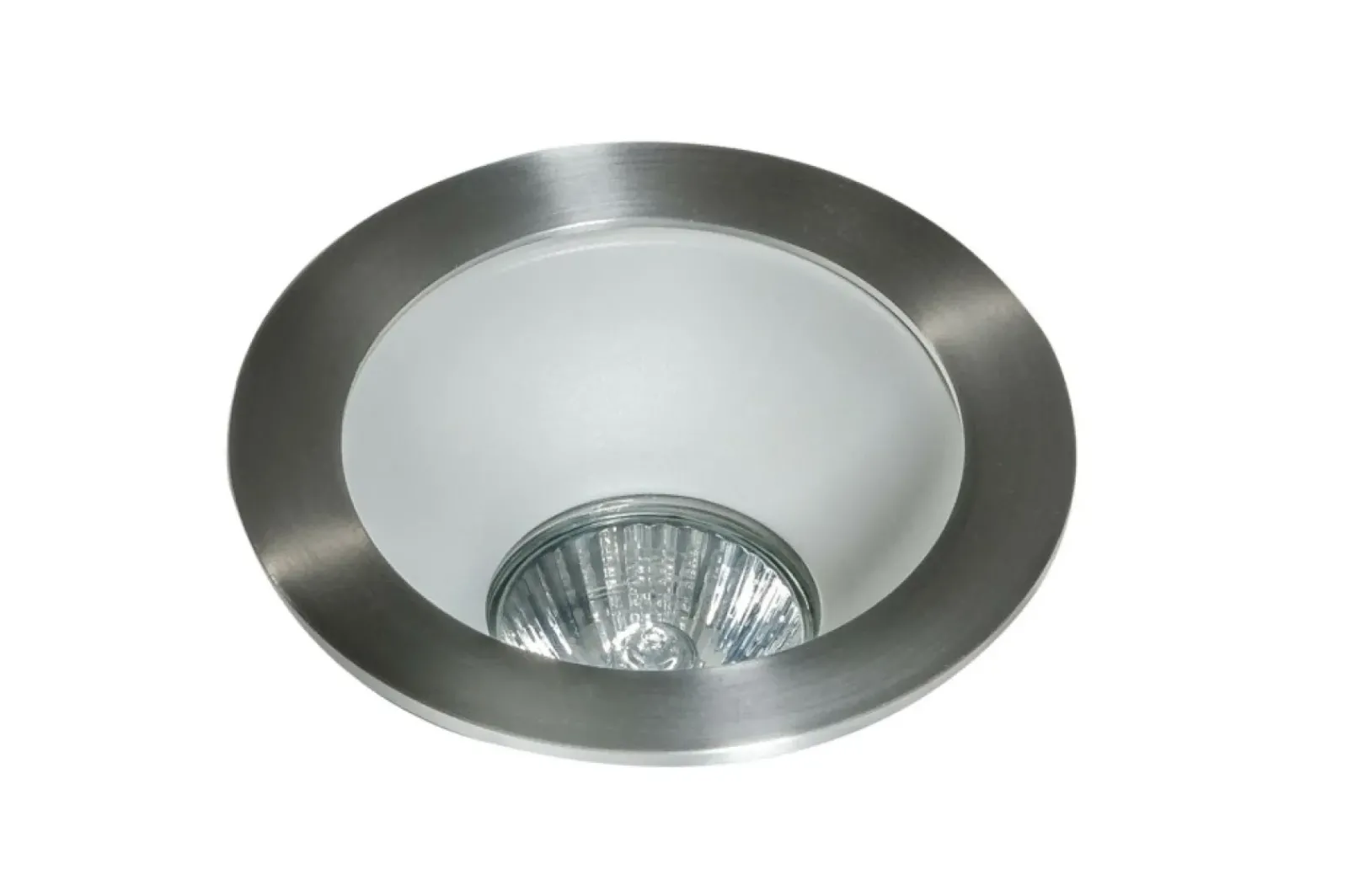 Sklep Kaja Srebrne oczko wpustowe na żarówkę GU10 AZ1729 REMO 1 DOWNLIGHT | Kaja* Oprawy Podtynkowe