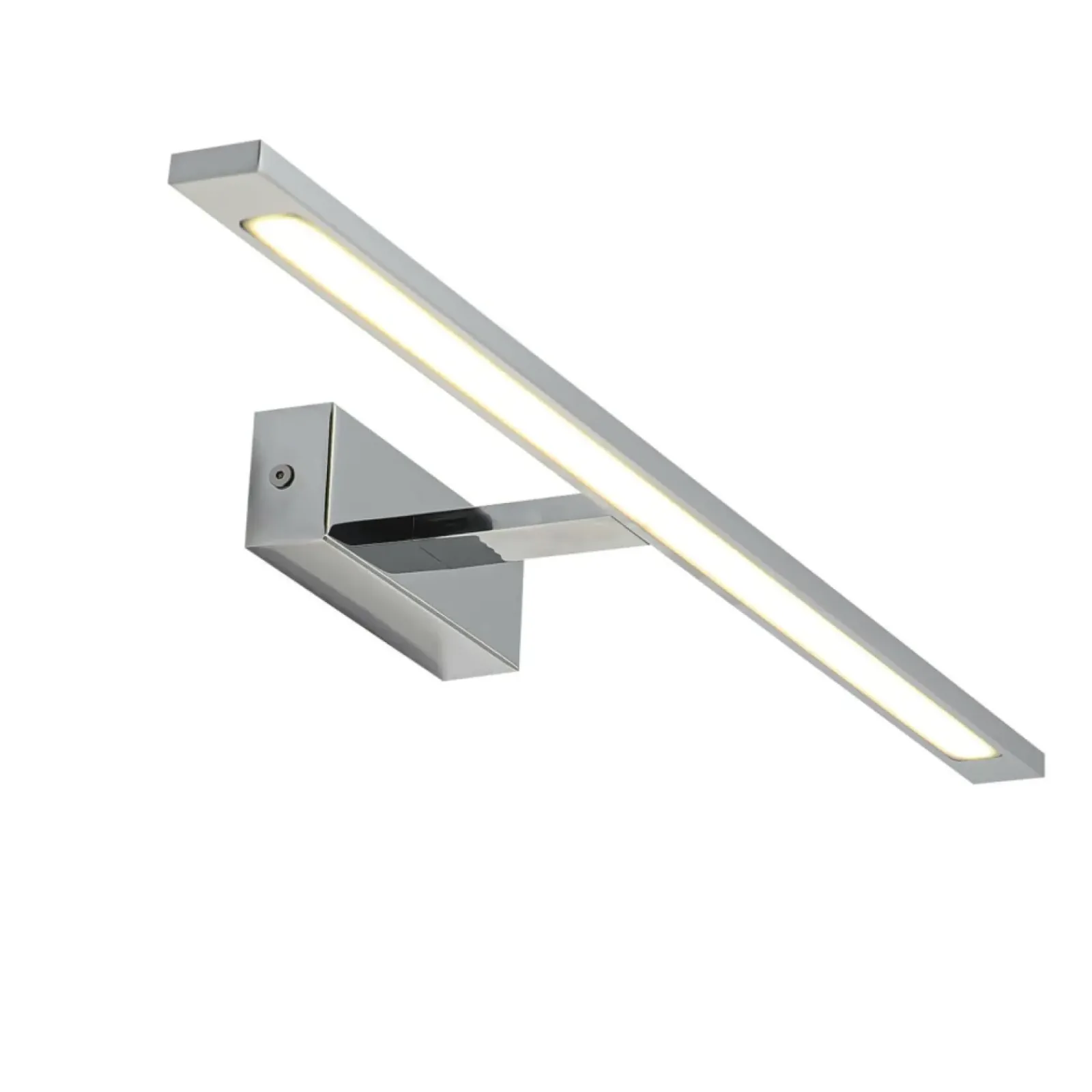 Sklep Kaja Srebrny kinkiet łazienkowy LED 96cm GS-LWB-32W CH CCT ISLA | Kaja* Lampy Led