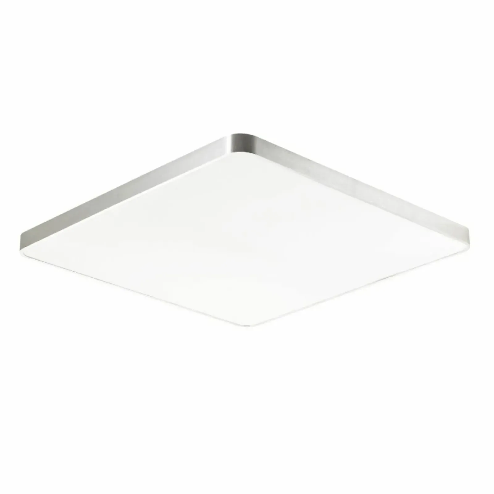 Sklep Kaja Srebrny klasyczny kwadratowy plafon CL12100007-SL SIERRA | Kaja* Plafony Nowoczesne|Lampy Led