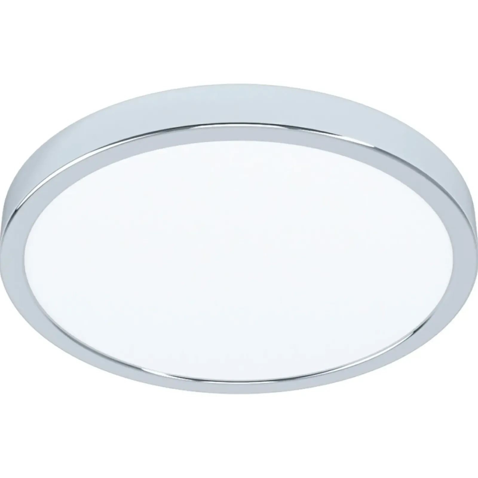 Sklep Kaja Srebrny, okrągły plafon LED ⌀28,5cm 3000K 99266 FUEVA | Kaja* Lampy Led|Plafony Nowoczesne