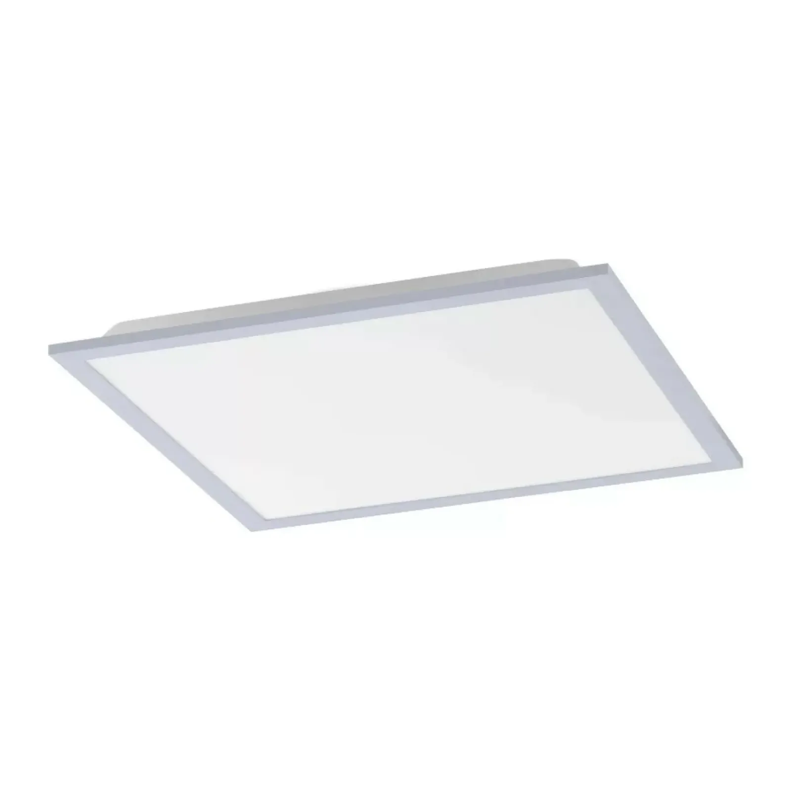 Sklep Kaja plafon z pilotem do regulacji światła 14755-21 z serii FLAT srebrny Best Sale