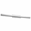 Sklep Kaja Srebrny, prosty kinkiet LED 55cm MB14404-01L BA DANIEL | Kaja* Lampy Led